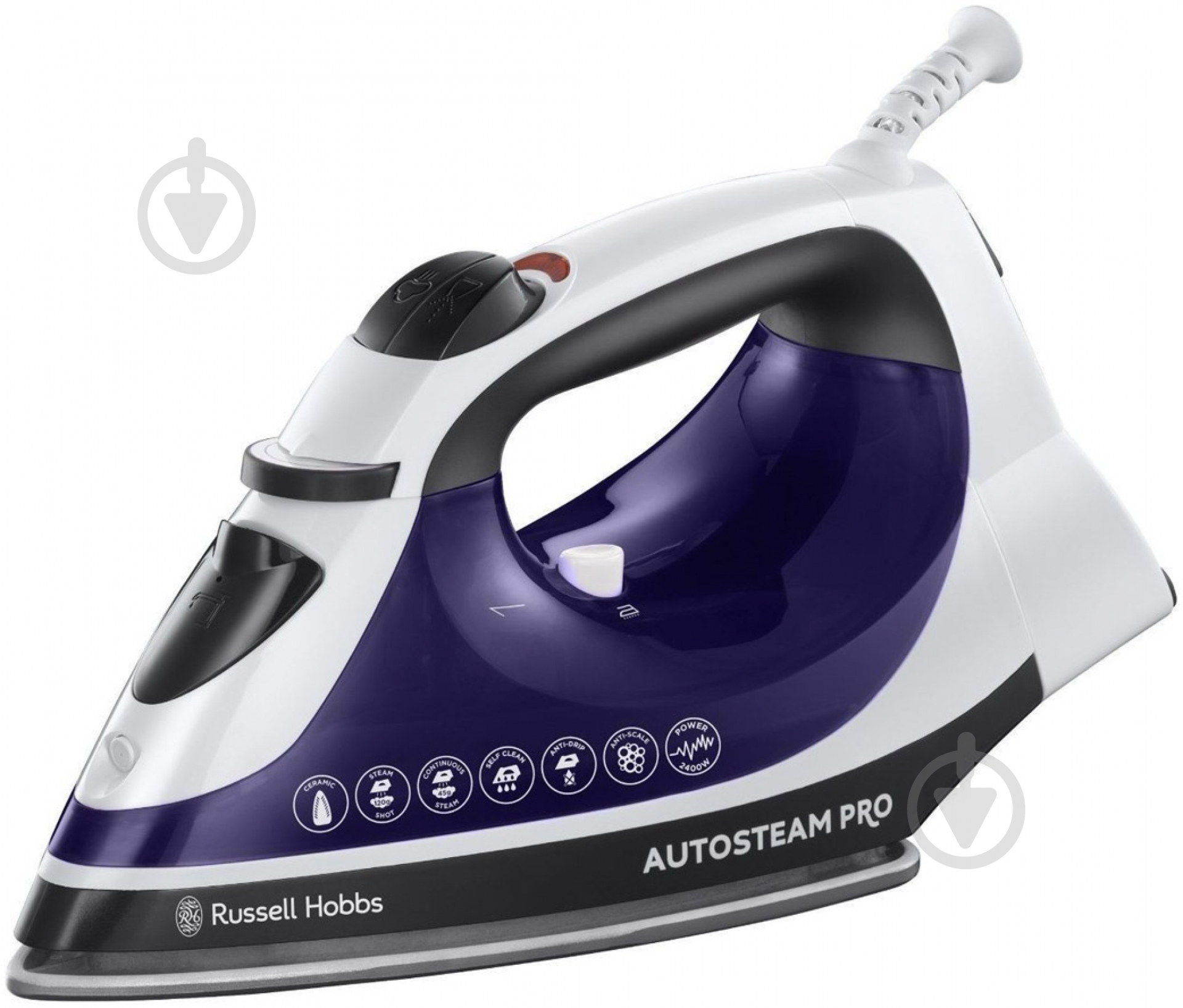 Утюг Russell Hobbs 18681-56 Auto Steam Pro - фото 1