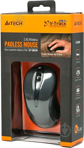 Мышь A4Tech G7-360N-1 grey - фото 5