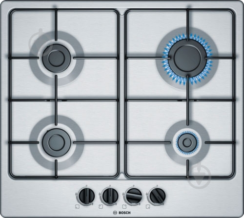 Варочная поверхность газовая Bosch PGP6B5B80 - фото 1