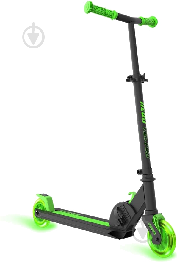 Самокат Neon детский Vector зеленый N101177 - фото 1 Самокат Neon детский Vector зеленый N101177 - фото 1
