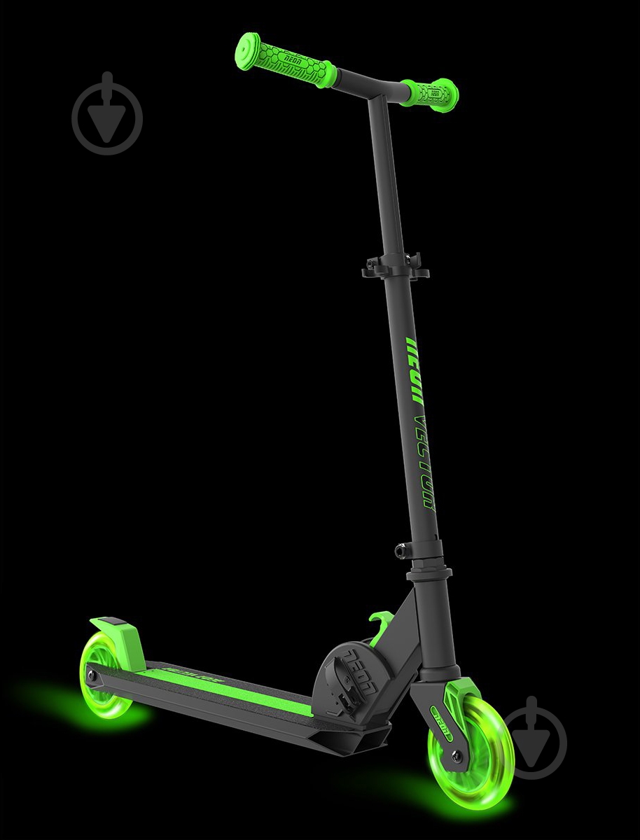 Самокат Neon детский Vector зеленый N101177 - фото 4 Самокат Neon детский Vector зеленый N101177 - фото 4