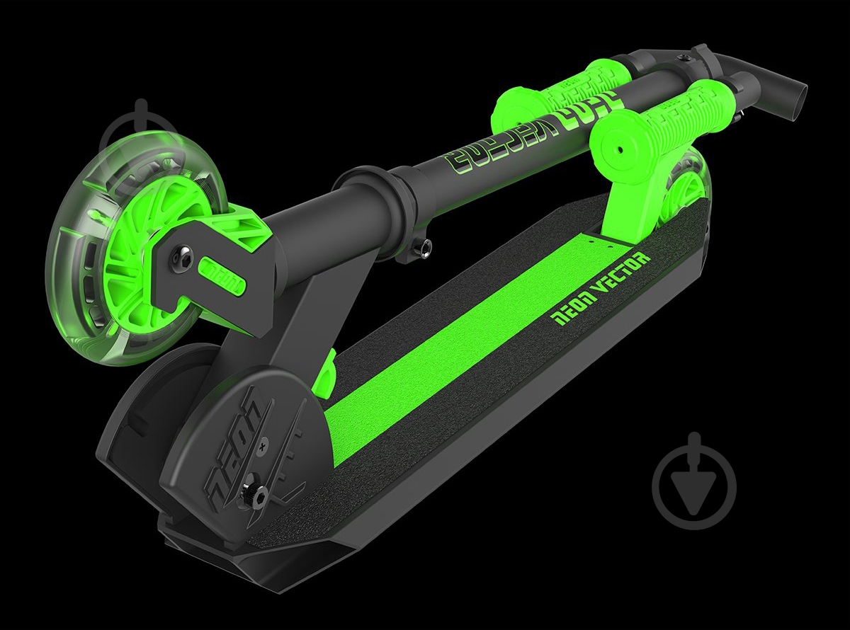 Самокат Neon детский Vector зеленый N101177 - фото 5 Самокат Neon детский Vector зеленый N101177 - фото 5