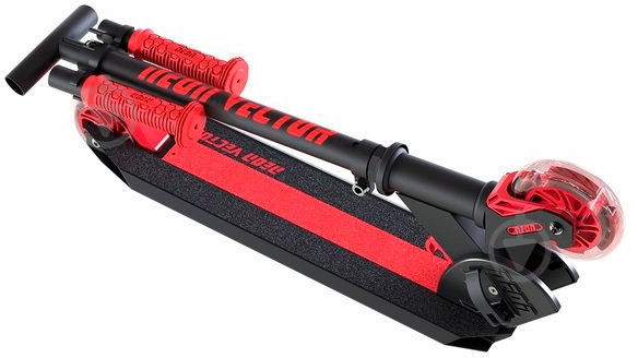 Самокат Neon Vector красный темный N101178 - фото 3 Самокат Neon Vector красный темный N101178 - фото 3