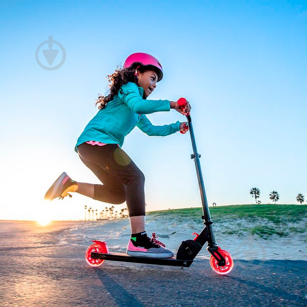 Самокат Neon Vector красный темный N101178 - фото 6 Самокат Neon Vector красный темный N101178 - фото 6