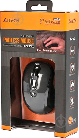 Миша A4Tech G7-250NX black - фото 4