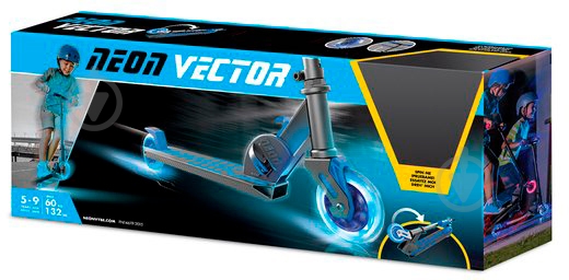 Самокат Neon детский Vector синий N101176 - фото 5 Самокат Neon детский Vector синий N101176 - фото 5