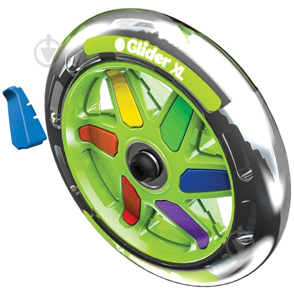 Самокат Neon детский Y-Volution YGlider XL зеленый N101132 - фото 6