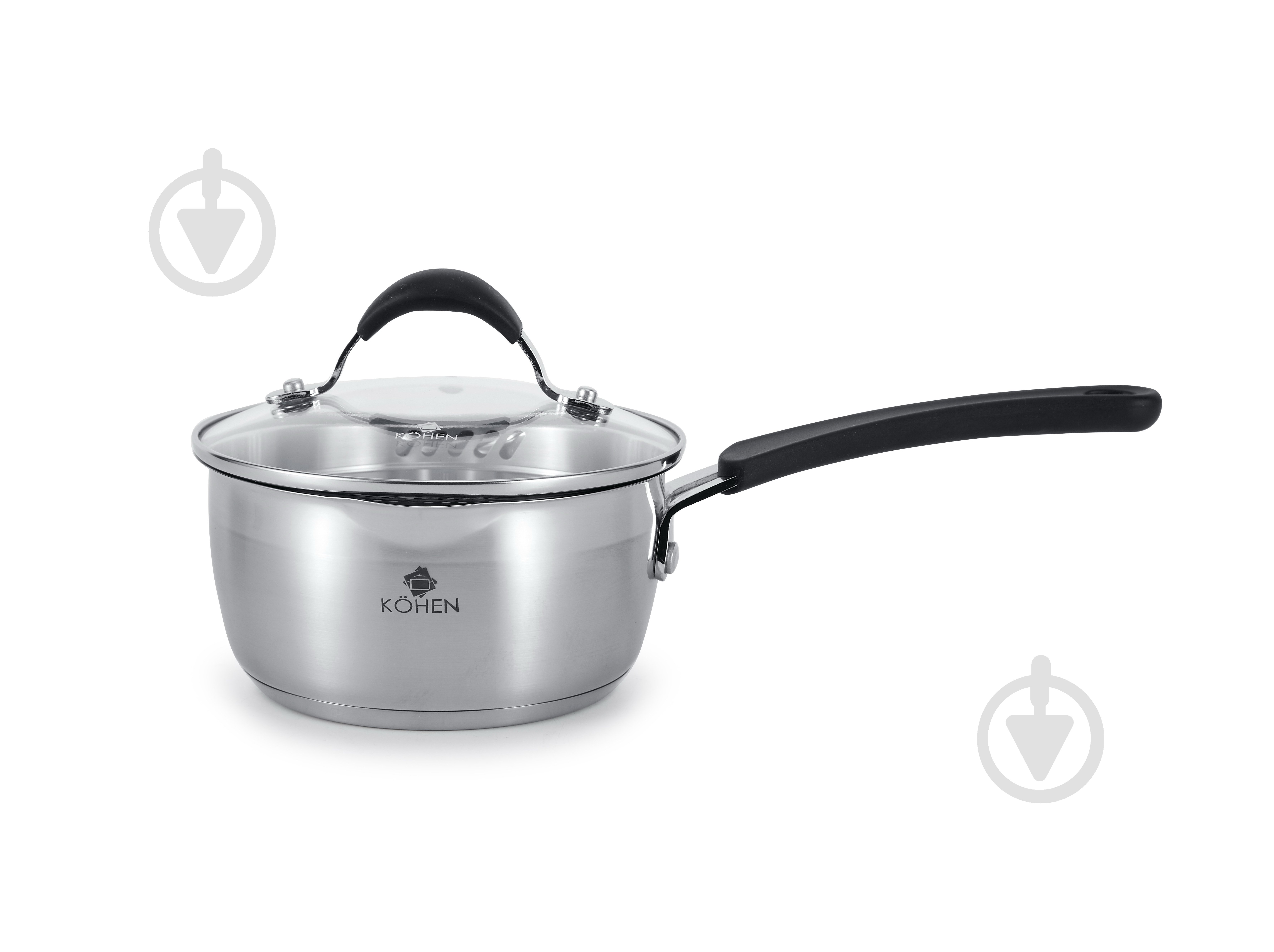 Ківш з кришкою Kohen ENIGMA 1,5 л KN91670 - фото 1 Ківш з кришкою Kohen ENIGMA 1,5 л KN91670 - фото 1