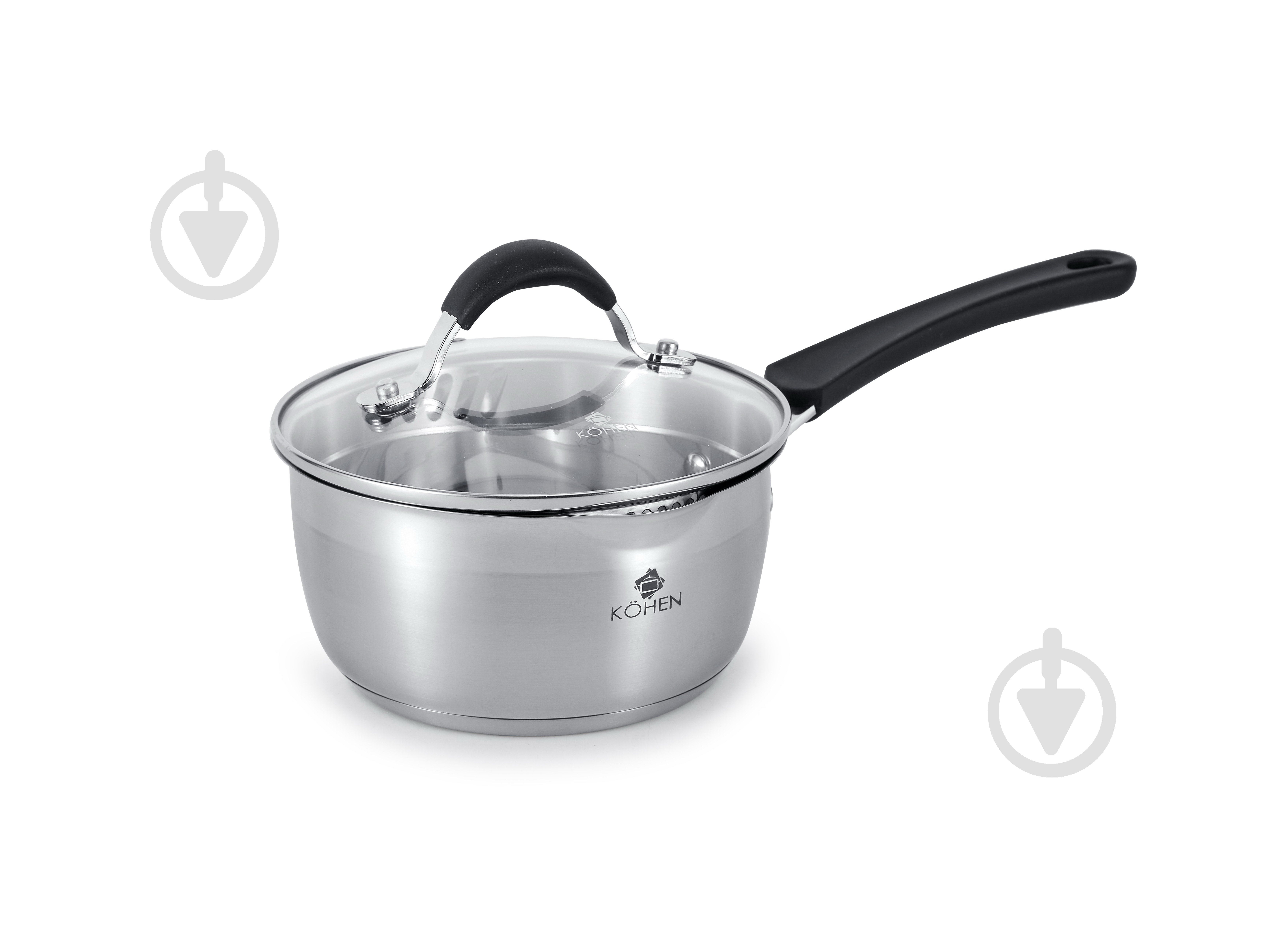 Ківш з кришкою Kohen ENIGMA 1,5 л KN91670 - фото 2 Ківш з кришкою Kohen ENIGMA 1,5 л KN91670 - фото 2