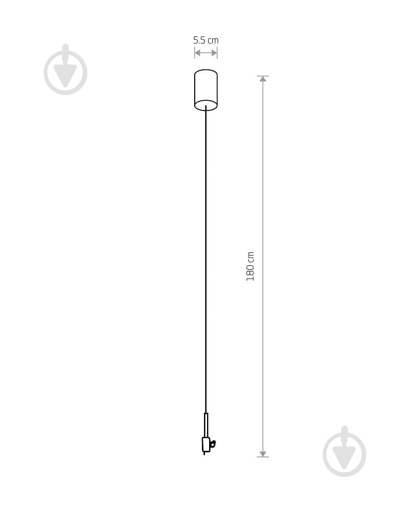 Подвес трековый Nowodvorski черный 10597 - фото 5 Подвес трековый Nowodvorski черный 10597 - фото 5