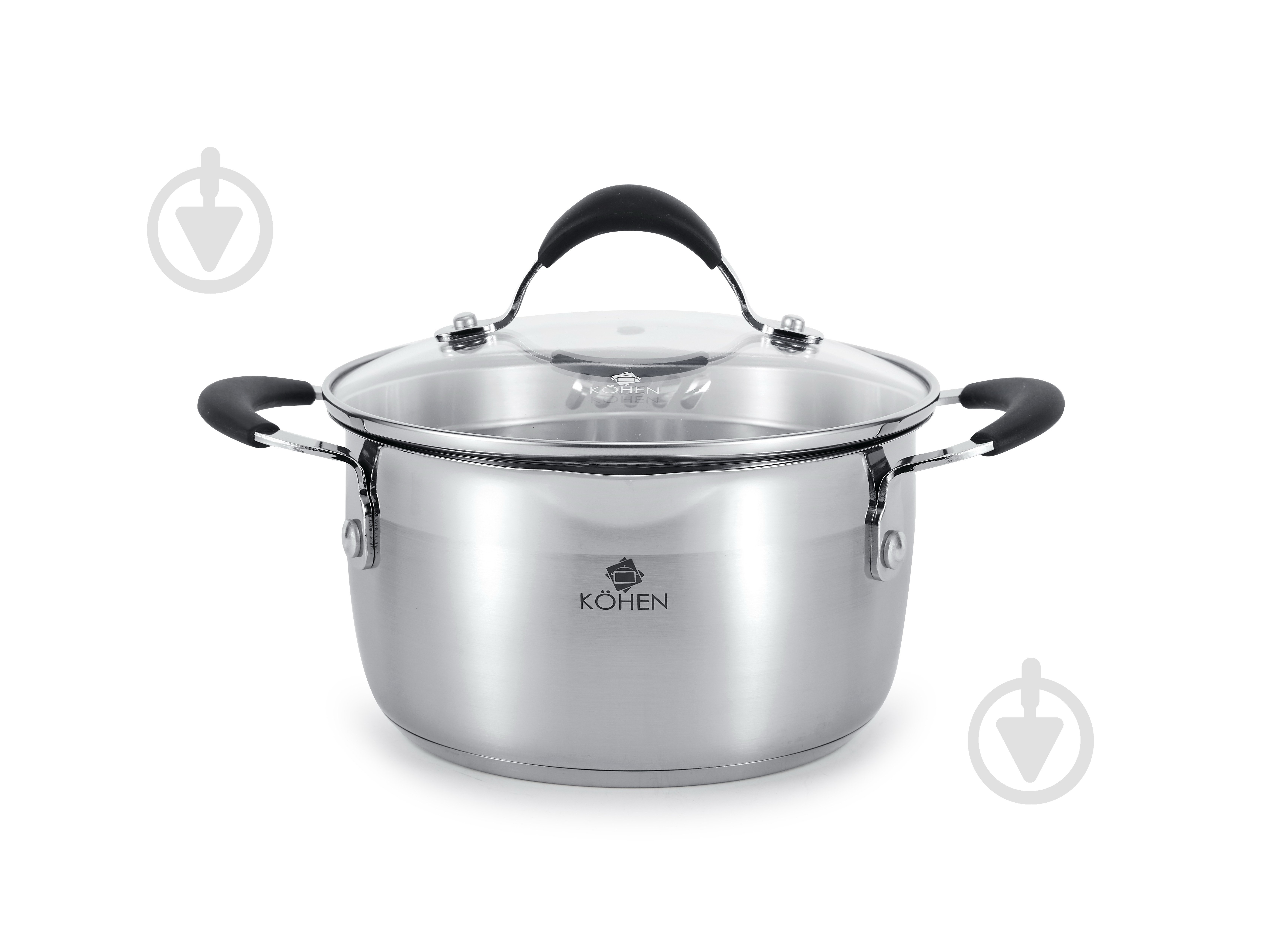 Каструля з кришкою Kohen ENIGMA 2,4 л KN91671 - фото 1 Каструля з кришкою Kohen ENIGMA 2,4 л KN91671 - фото 1