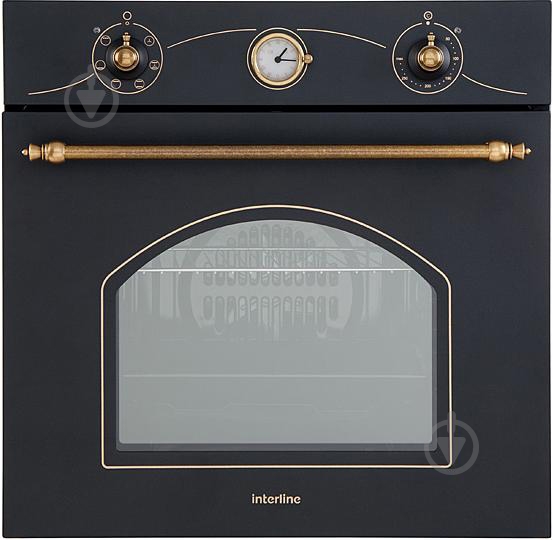 Духовой шкаф Interline HR 600 BK - фото 1 Духовой шкаф Interline HR 600 BK - фото 1