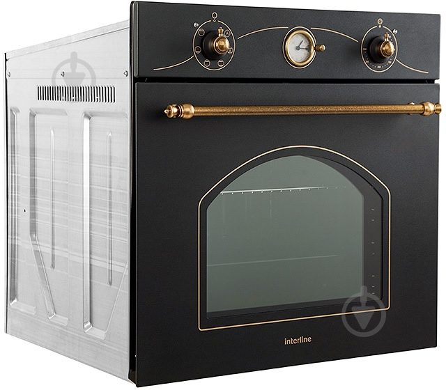 Духовой шкаф Interline HR 600 BK - фото 2 Духовой шкаф Interline HR 600 BK - фото 2