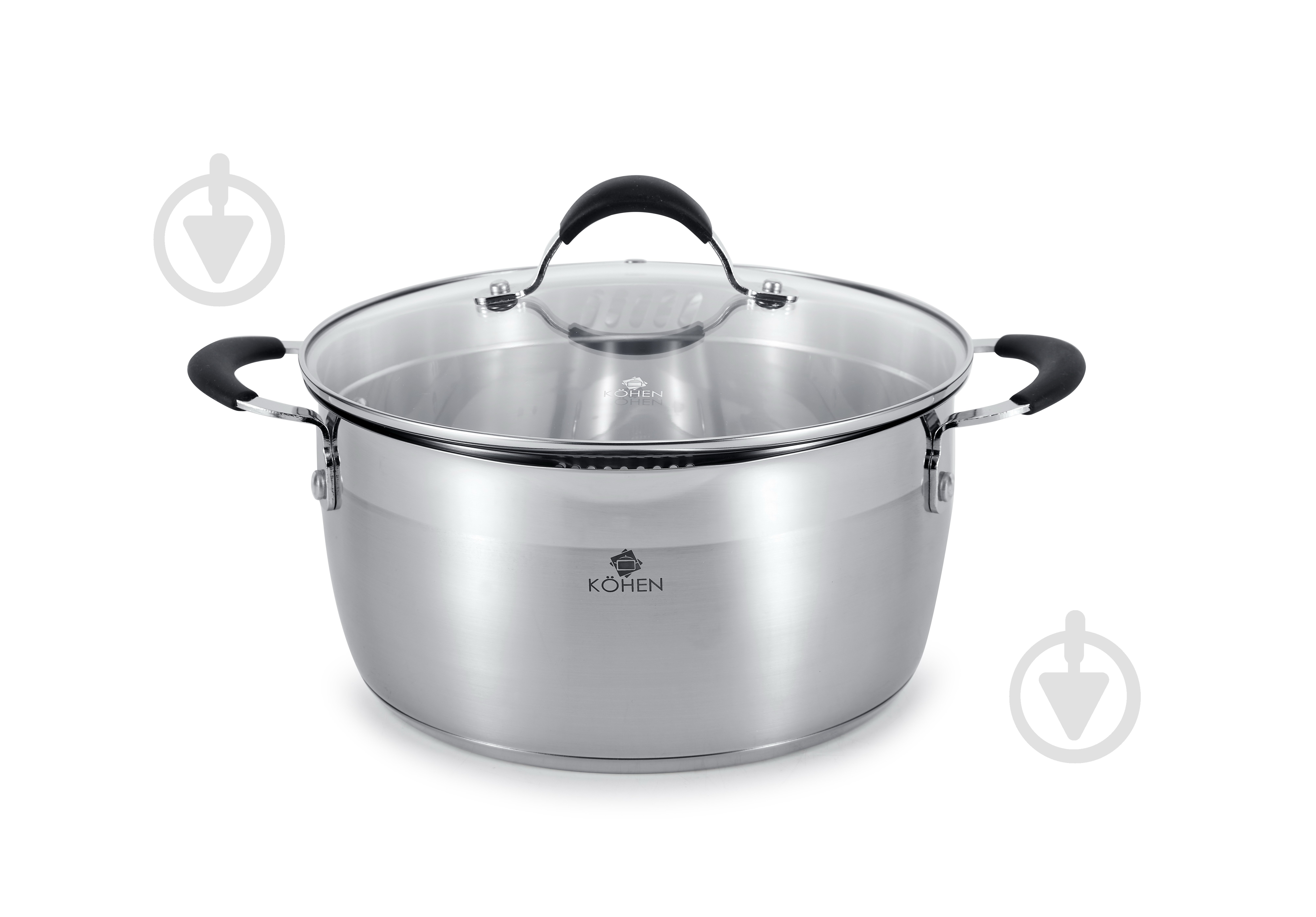 Каструля з кришкою Kohen ENIGMA 5,2 л KN91673 - фото 1 Каструля з кришкою Kohen ENIGMA 5,2 л KN91673 - фото 1