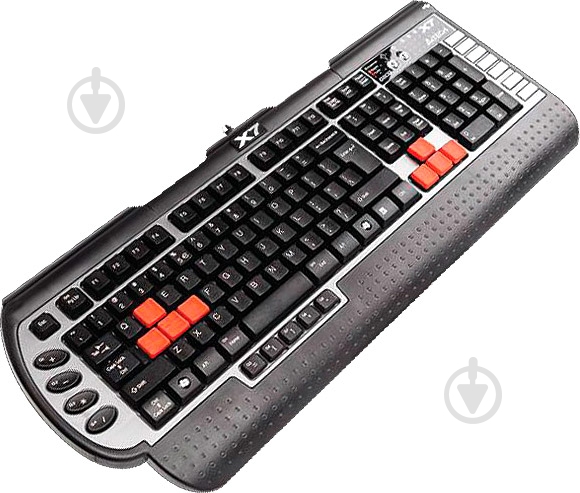 Клавиатура A4Tech (G800MU) PS/2 black - фото 2