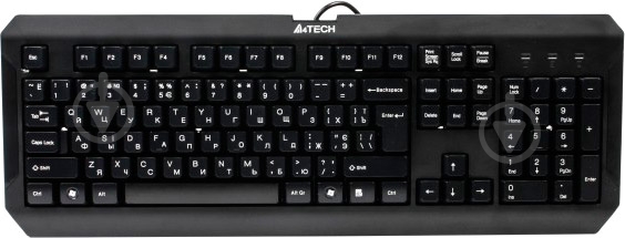 Клавиатура A4Tech (K-100) USB black - фото 1