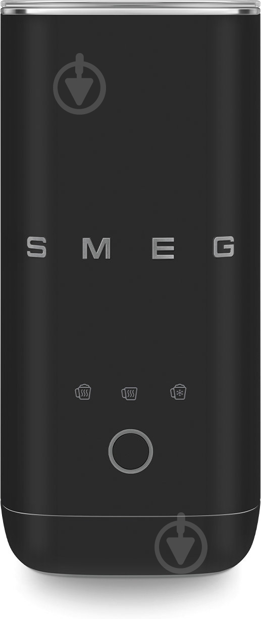 Вспениватель молока Smeg MFF02BLMEU матовый черный - фото 1 Вспениватель молока Smeg MFF02BLMEU матовый черный - фото 1