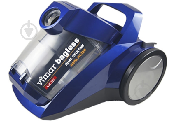 Пылесос Vimar VVC-228 B для сухой уборки без мешка - фото 1