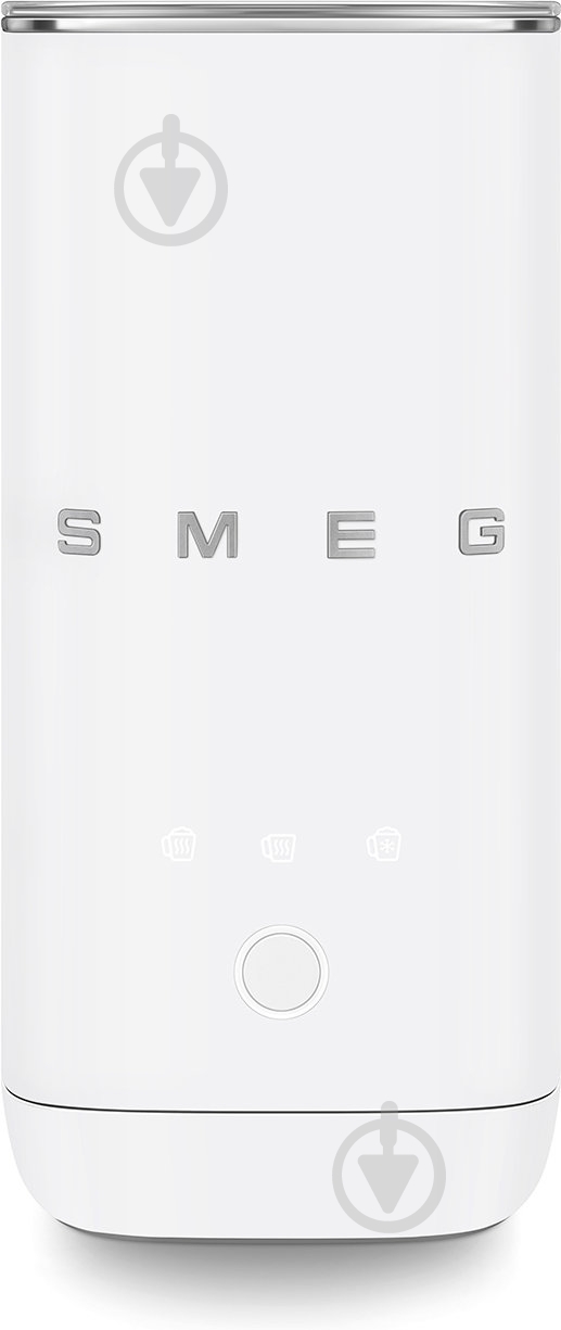 Спінювач молока Smeg MFF02WHMEU матовий білий - фото 7 Спінювач молока Smeg MFF02WHMEU матовий білий - фото 7