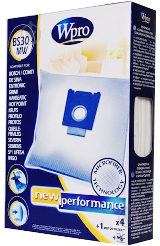 Набор мешков для пылесоса Wpro Wpro BS30-MW - фото 1