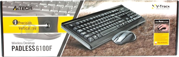 Комплект клавиатура + мышь A4Tech 6100F - фото 3