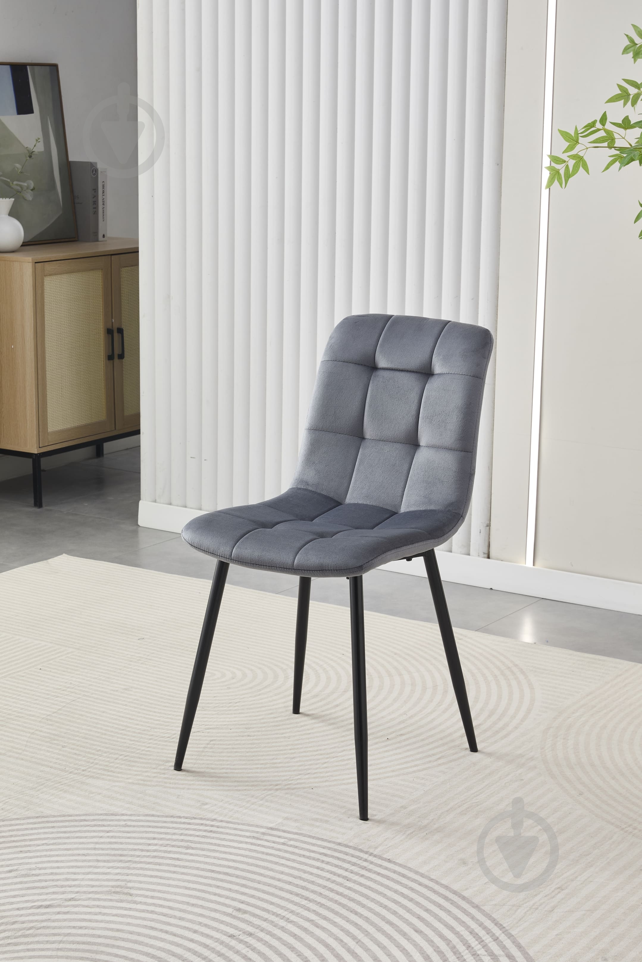 Стул Fly FS23 Grey-40 серый / черный - фото 6 Стул Fly FS23 Grey-40 серый / черный - фото 6