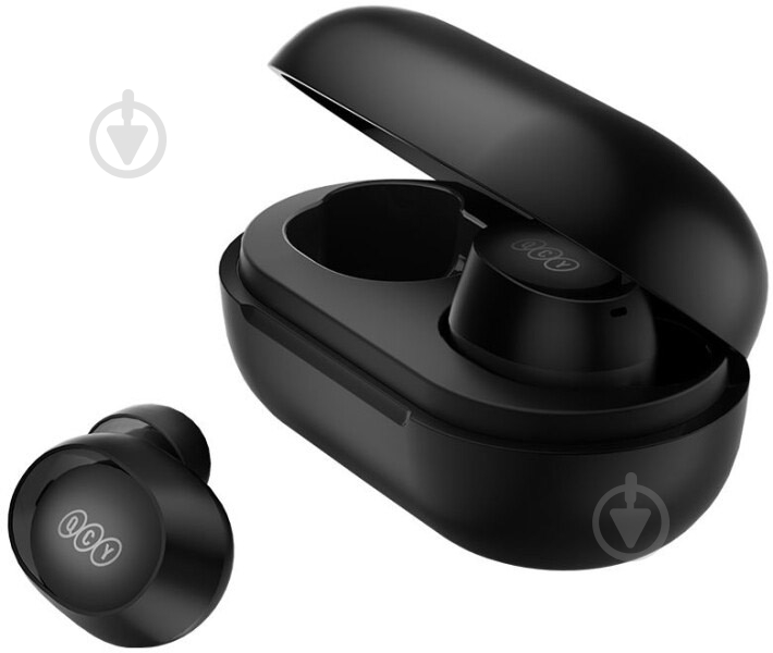 Гарнитура QCY Arc Buds Lite T27 Midnight black (1006571) - фото 3