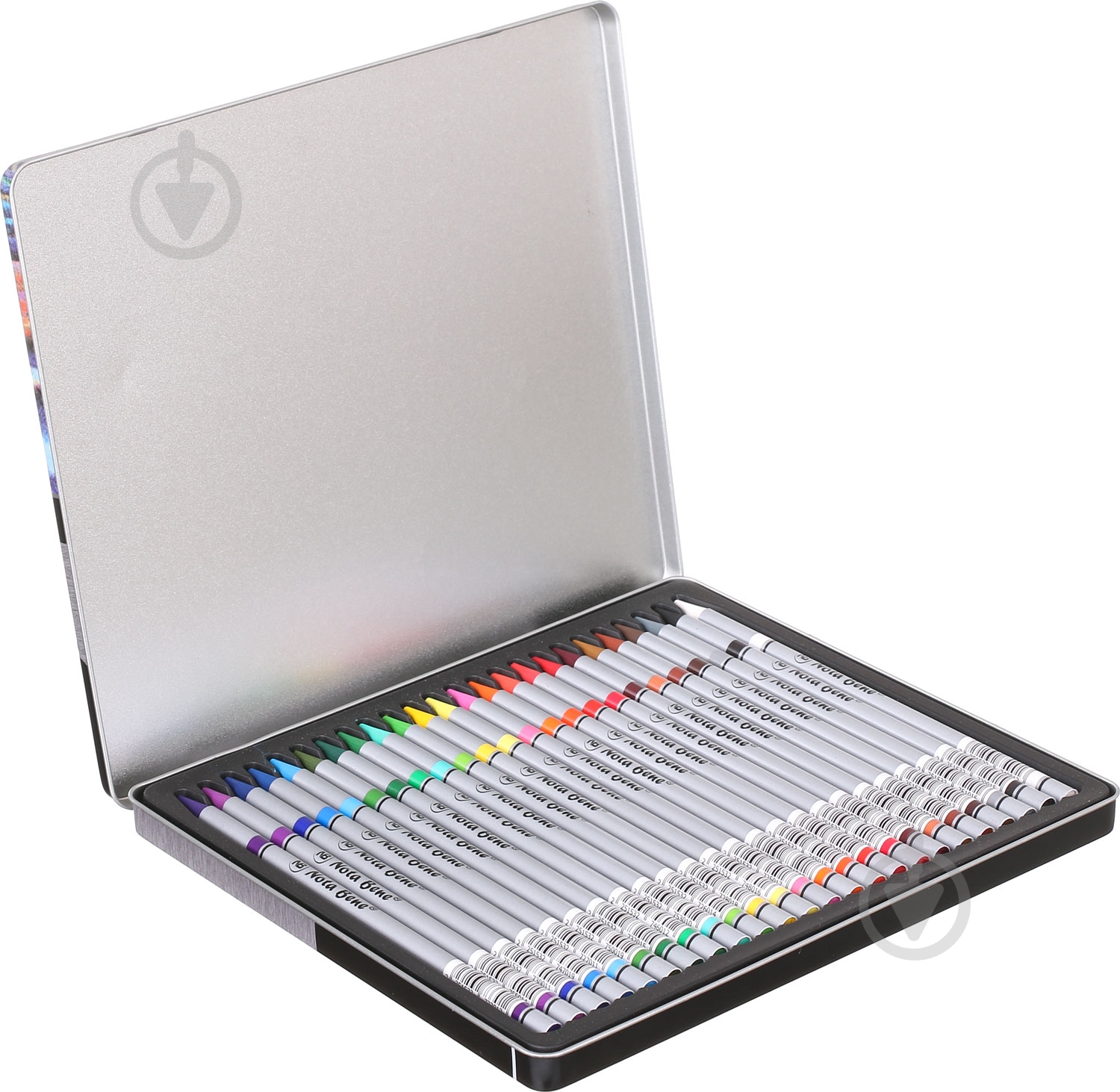 Набор карандашей цветных без дерева 24 шт. Nota Bene - фото 1 Набор карандашей цветных без дерева 24 шт. Nota Bene - фото 1