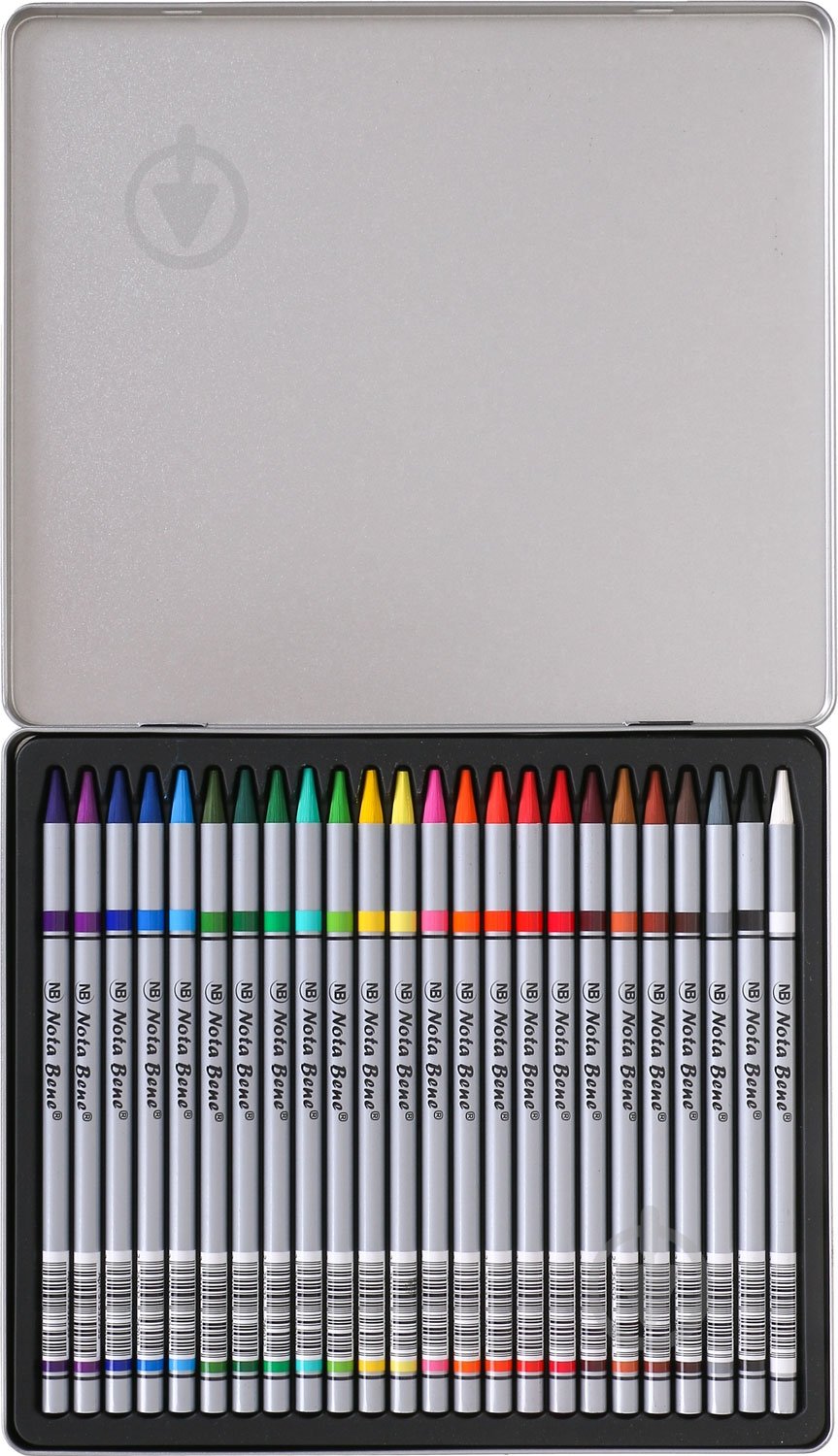 Набор карандашей цветных без дерева 24 шт. Nota Bene - фото 3 Набор карандашей цветных без дерева 24 шт. Nota Bene - фото 3