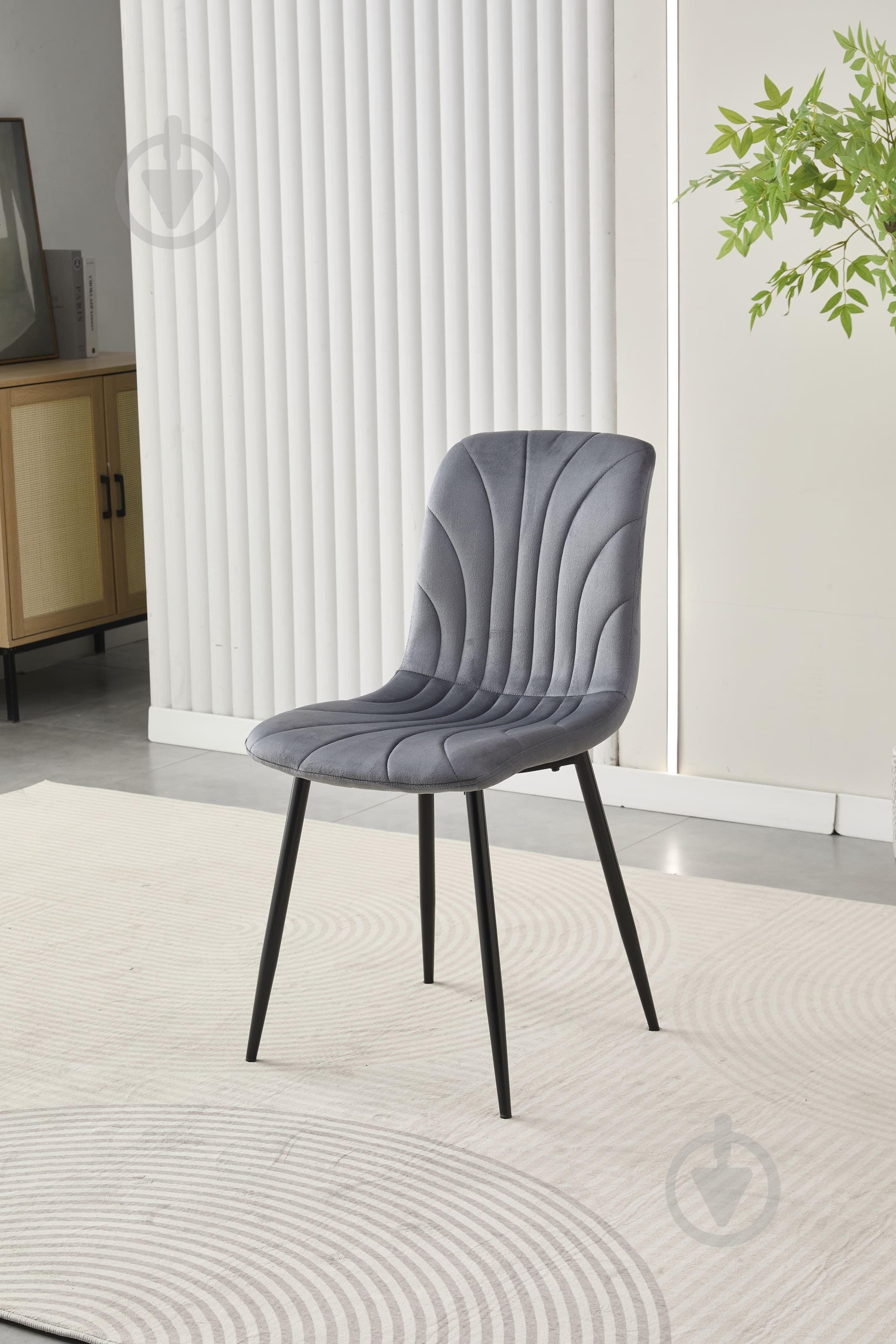 Стул Fly FS22 Grey-40 серый / черный - фото 6 Стул Fly FS22 Grey-40 серый / черный - фото 6