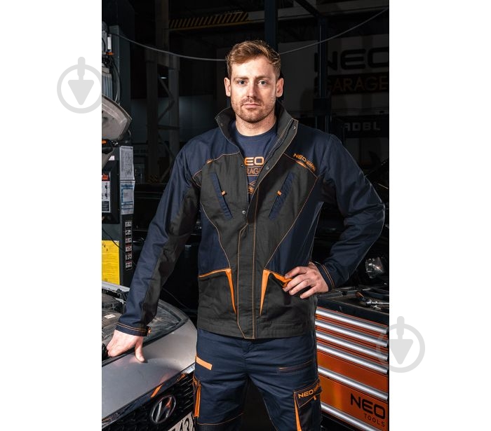 Куртка рабочая NEO tools р. XL 81-207 черный - фото 4
