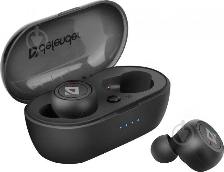 Наушники Defender Twins 638 TWS Bluetooth black (63638) - фото 2