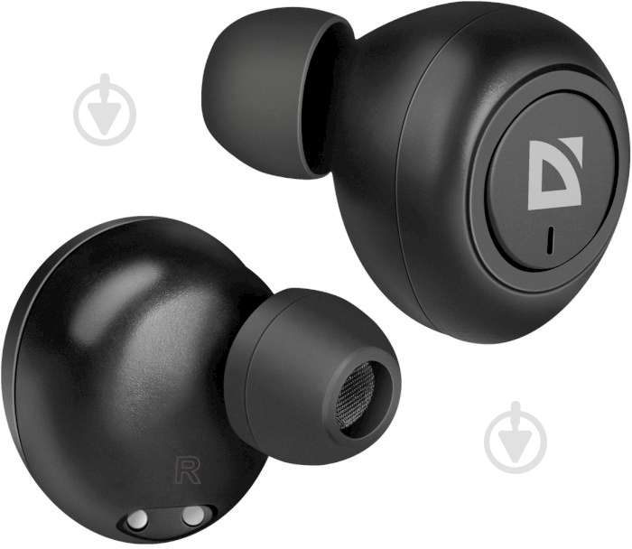 Наушники Defender Twins 638 TWS Bluetooth black (63638) - фото 1