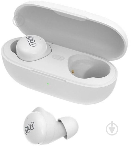 Наушники QCY T17 white (1006573) - фото 1