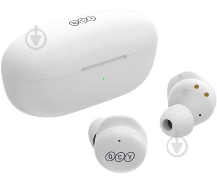 Наушники QCY T17 white (1006573) - фото 2