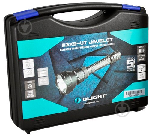 Фонарь Olight M3XS-UT Javelot черный - фото 6 Фонарь Olight M3XS-UT Javelot черный - фото 6