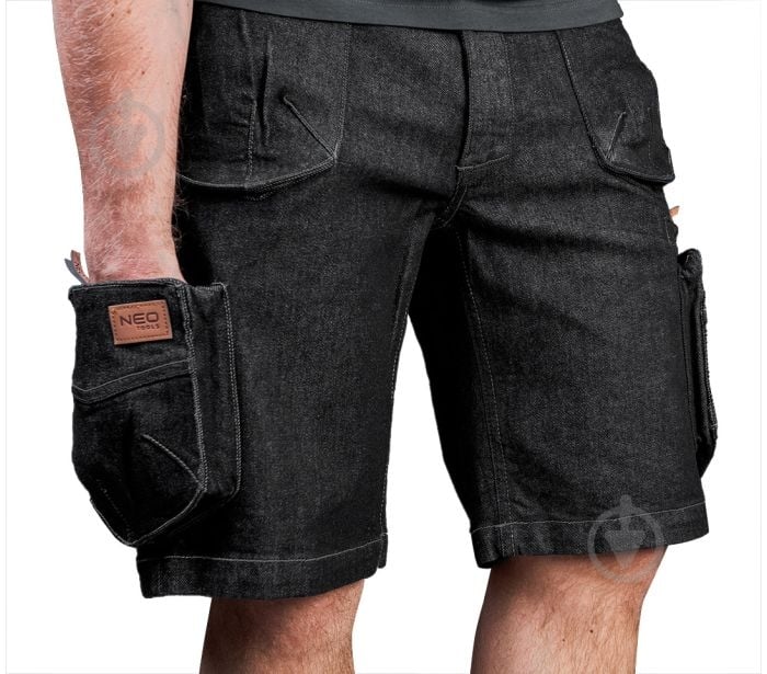 Шорты NEO tools р. M 81-273 черный - фото 3