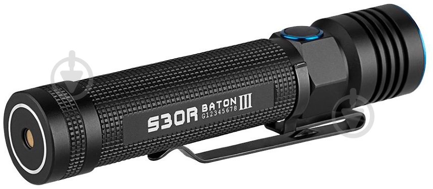 Ліхтарик Olight S30R Baton III чорний - фото 2