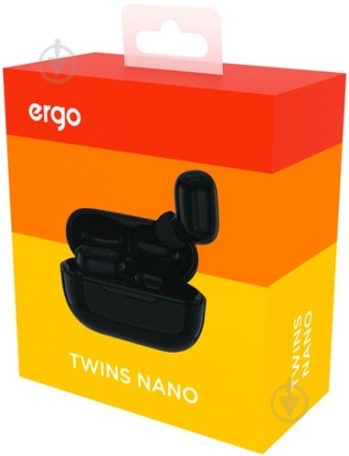 Навушники Ergo Twins Nano black (BS-510K) - фото 8