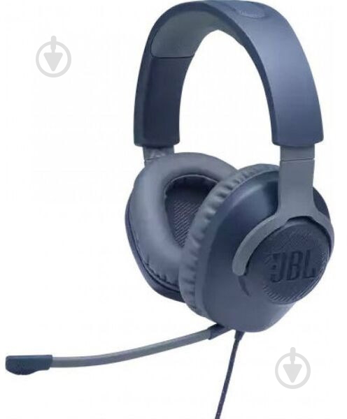 Наушники JBL Quantum 100 (JBLQUANTUM100BLU) blue (683991) - фото 2