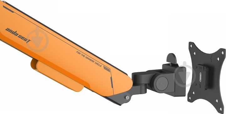 Кріплення для монітора Anda Seat Stealth PRO II (AD-W-A9-1S-BO) поворотно-похилі 17"-42" чорний із помаранчевим - фото 3