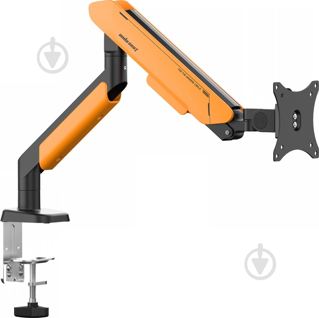 Кріплення для монітора Anda Seat Stealth PRO II (AD-W-A9-1S-BO) поворотно-похилі 17"-42" чорний із помаранчевим - фото 9
