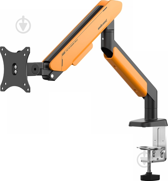 Кріплення для монітора Anda Seat Stealth PRO II (AD-W-A9-1S-BO) поворотно-похилі 17"-42" чорний із помаранчевим - фото 2