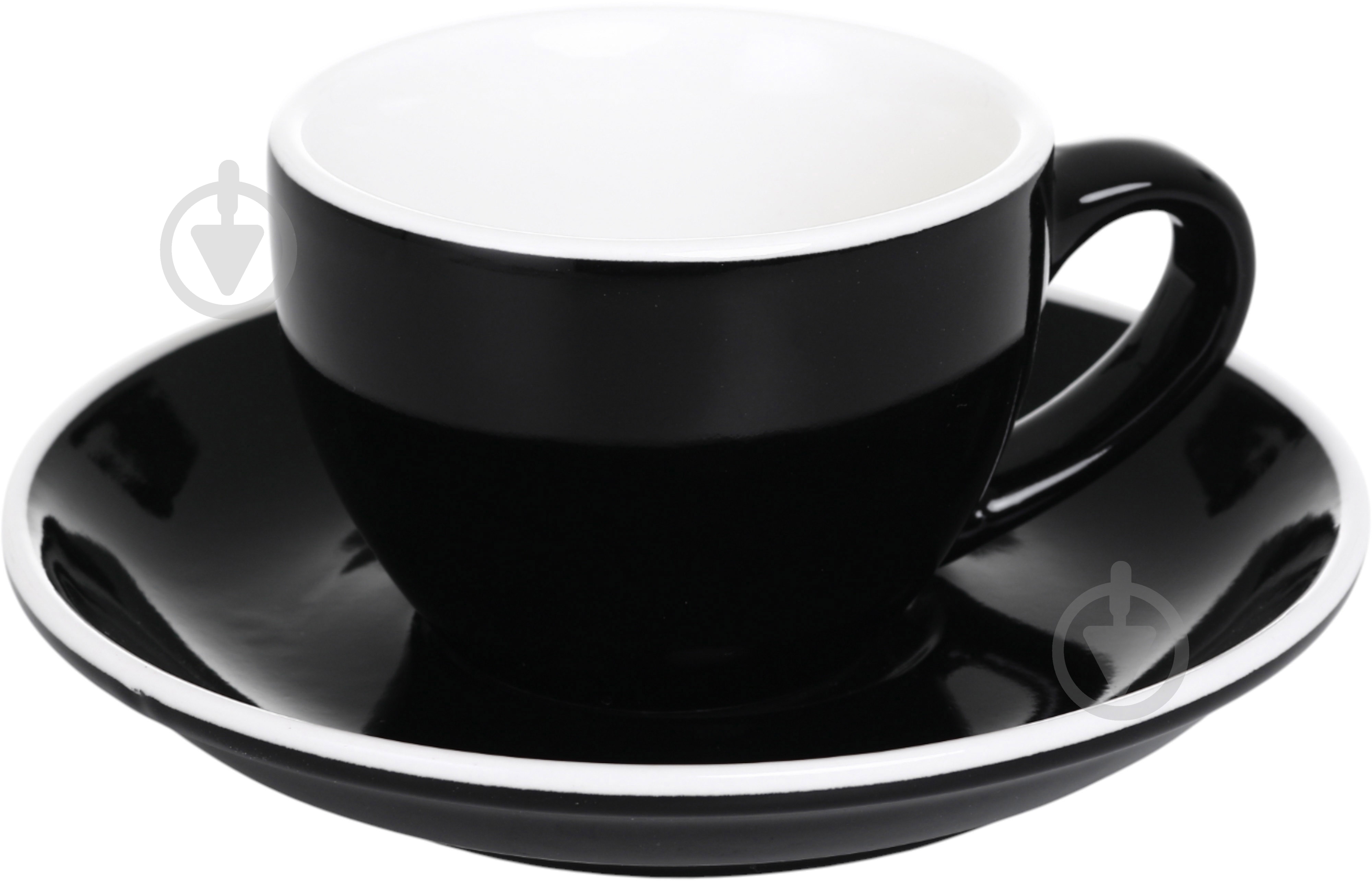 Блюдце Origami Horeca Barista 12 см черное - фото 5