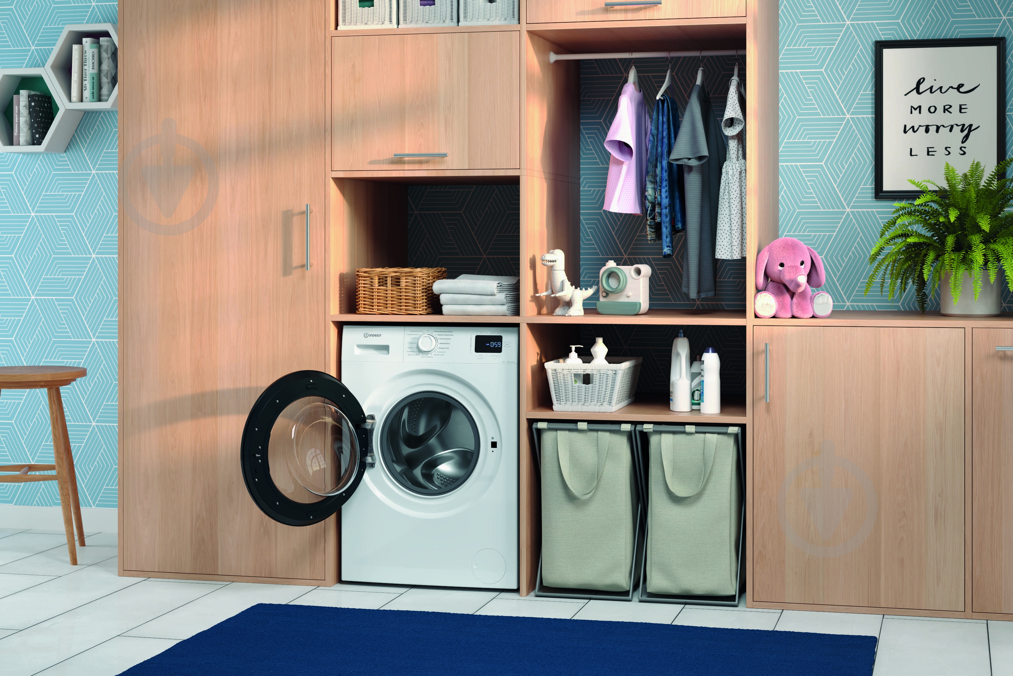 ВИТРИНА! Стиральная машина Indesit IM 812B MY TIME UA - фото 6