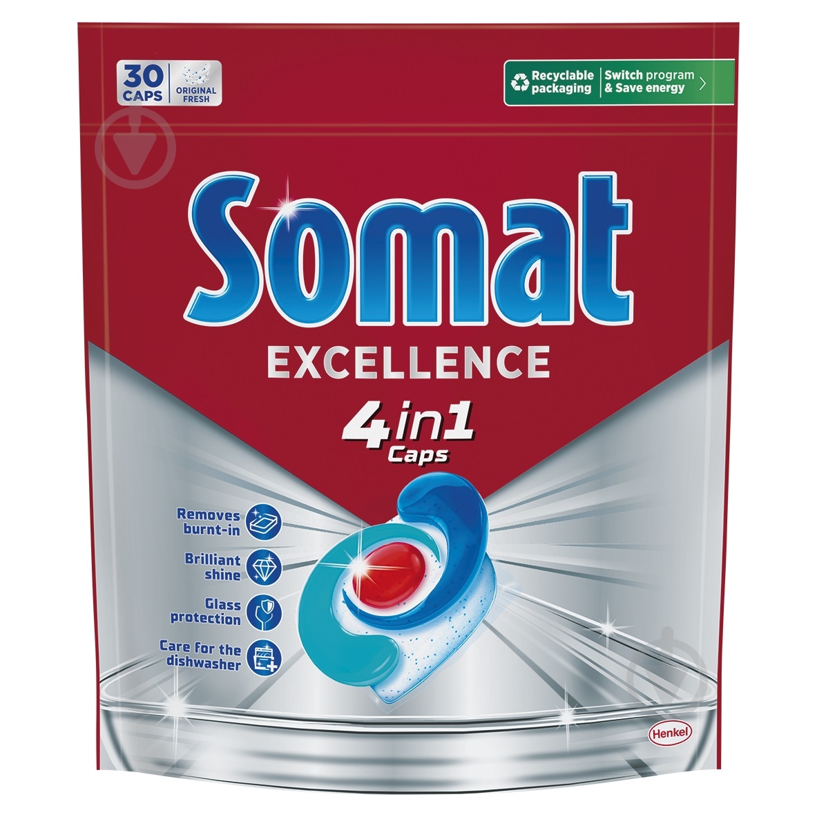 Таблетки для посудомоечных машин Somat All in one Extra 85 шт. - фото 1