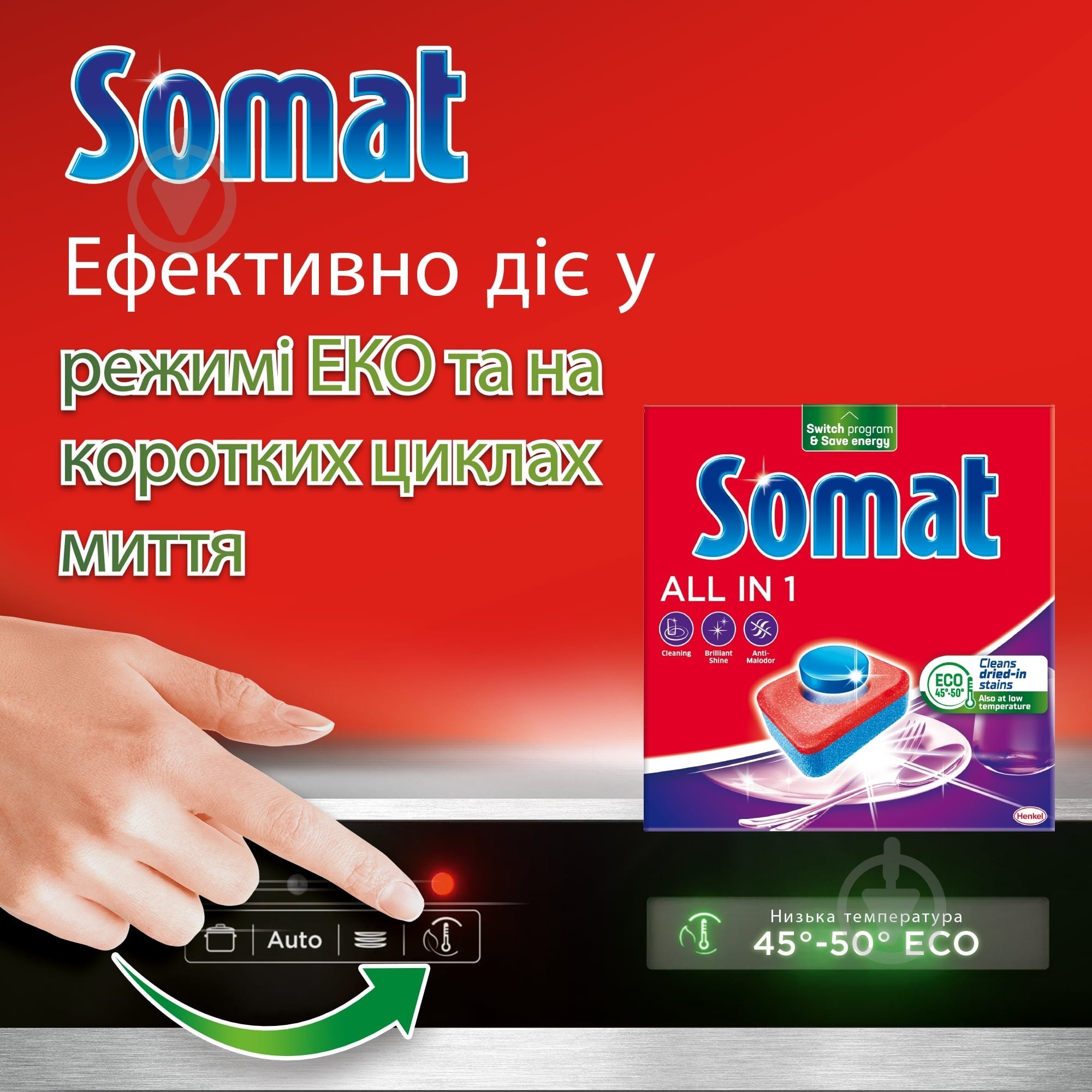 Таблетки для посудомийних машин Somat All in one Extra 85 шт. - фото 4