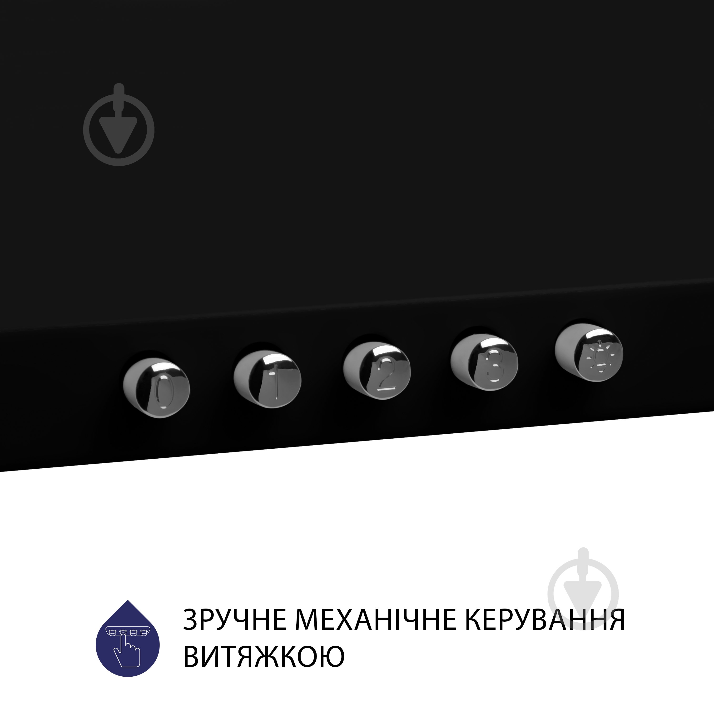 Витяжка Minola HK 5214 BL 700 LED купольна - фото 4