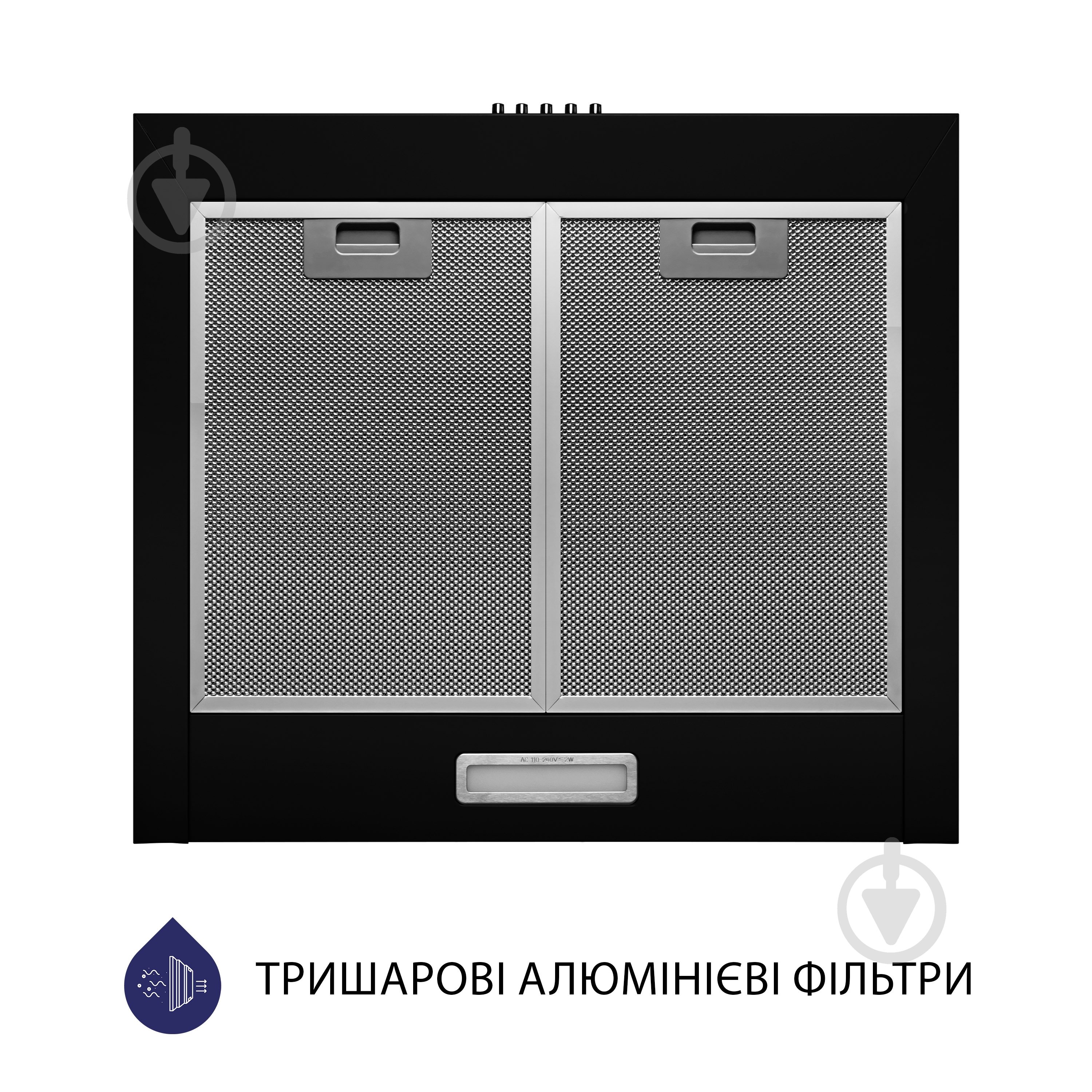 Витяжка Minola HK 5214 BL 700 LED купольна - фото 5
