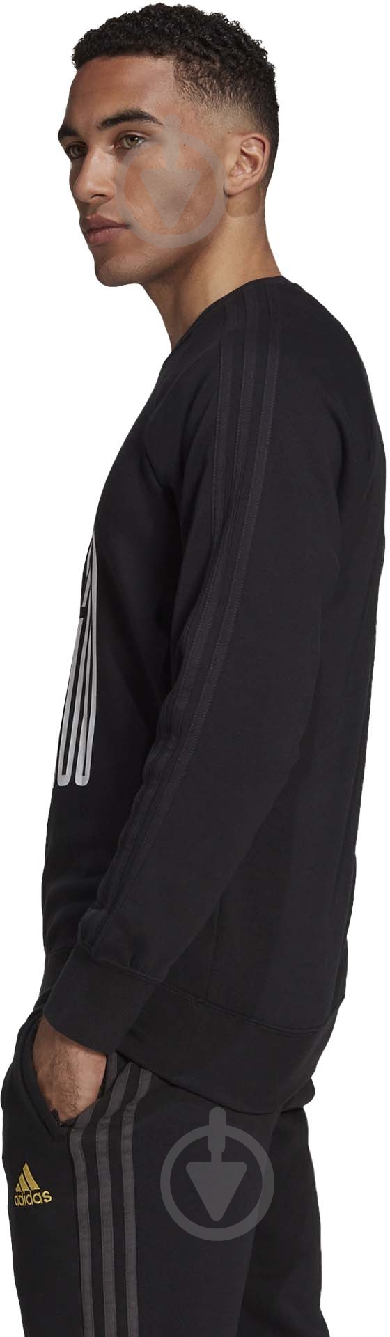 Джемпер Adidas JUVE GRA CR SWT FR4218 р. M чорний - фото 7